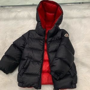 Blue Moncler Boys Moncler Coat 18-24 m